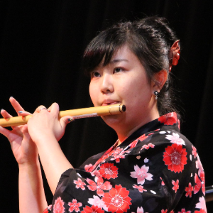 Japanese flutist